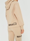 bluza z kapturem beżowa bawełna PITTI marlu.pl