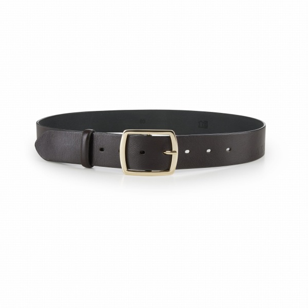 Leather belt