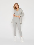 legginsy szare bawełna marlu.pl