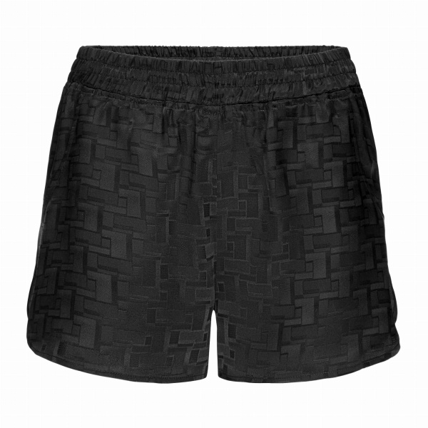 Shorts black print