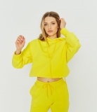 bluza z kapturem żółta bawełna PITTI marlu.pl