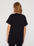 czarny t-shirt oversize bawełna marlu.pl