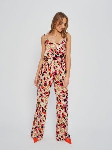 Trousers SOLDI panther print beige