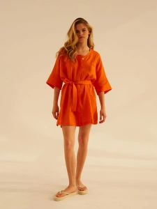 Dress NOVENTA linen oversize  