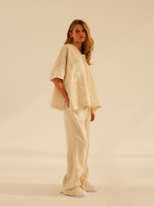 Blouse TAVOLO linen oversize 