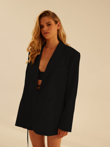 Jacket FERRO linen oversize    