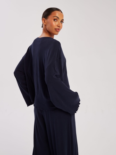Longsleeve with hemstitching (1)