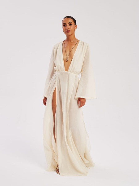 ROMA wedding dress with ruffles (1) (1)